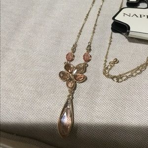 ⭐️ Napier Gold Chain w/Champagne stones - 33” to 36” Adjustable